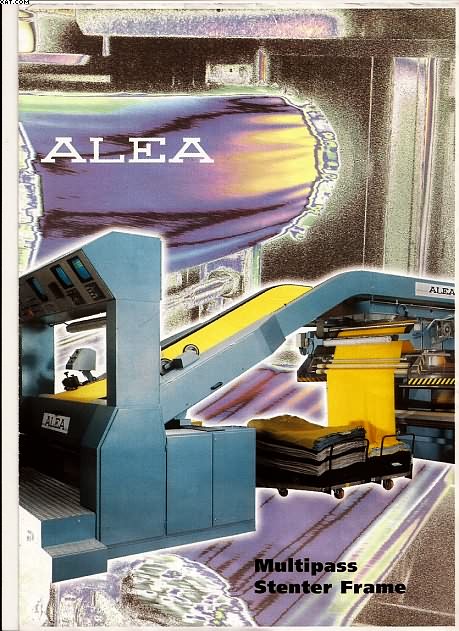ALEA Finishing Range, 80" working width, consisting of: